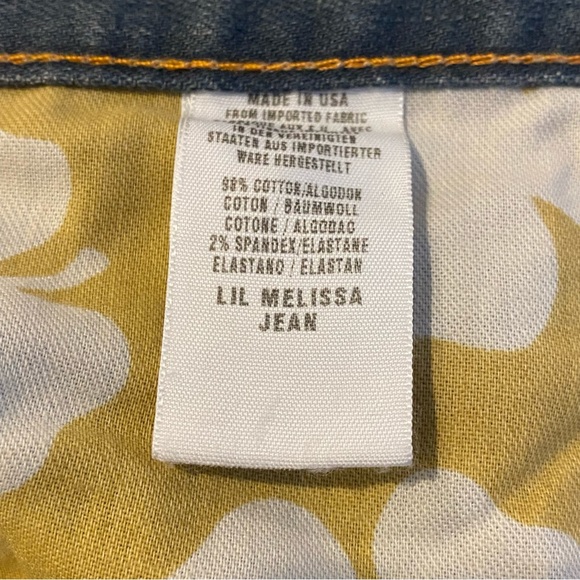 Lucky Brand Lil Melissa By Gene Montesano Blue‎ Jeans Size 10/30 NWT - Picture 14 of 16
